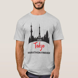 Finisher Gift voor hardlopers, Tokyo Marathon Fini T-shirt