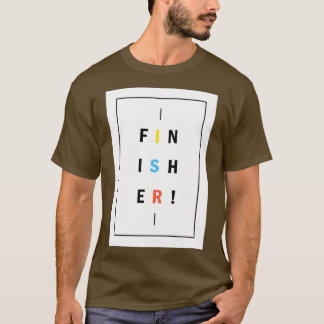 Finisher Typo T-shirt