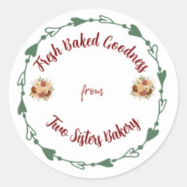 Finishing Touch Classic Round Sticker