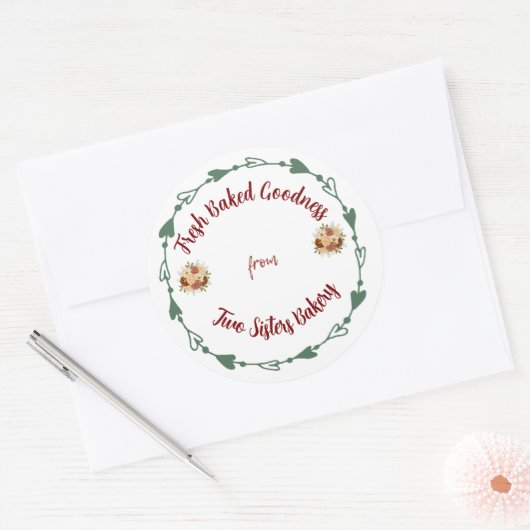 Finishing Touch Classic Round Sticker (Envelop)