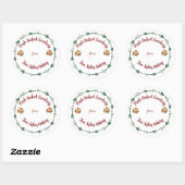 Finishing Touch klassieke ronde sticker (Vel)