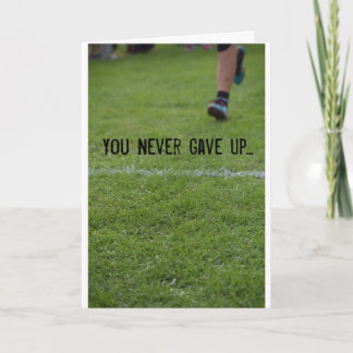 Finishlinecard Kaart