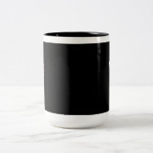 "FINJAN" Nabil Khazen Mok. Tweekleurige Koffiemok (Center)