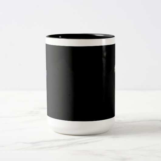 "FINJAN" Nabil Khazen Mok. Tweekleurige Koffiemok (Center)