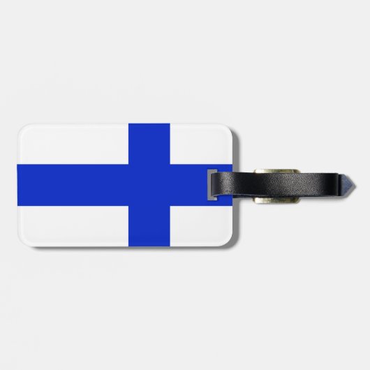 Finland Bagagelabel (Achterkant horizontaal)