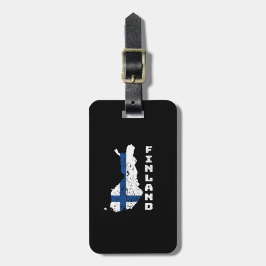 Finland Bagagelabel (Voorkant verticaal)