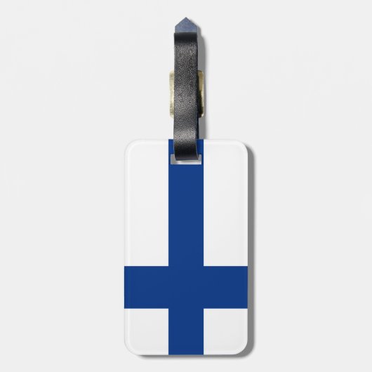 Finland Bagagelabel (Achterkant verticaal)