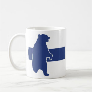 finland Beer finse nationale dierenvlag Koffiemok