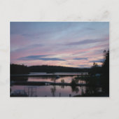 Finland bij Zonsondergang Briefkaart (Voorkant)