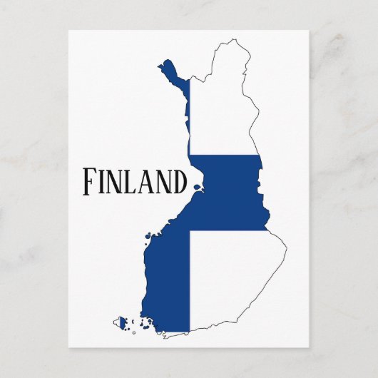 Finland Briefkaart (Voorkant)
