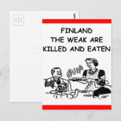 FINLAND BRIEFKAART (Voorkant / Achterkant)