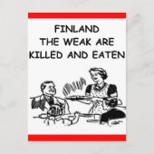 FINLAND BRIEFKAART (Voorkant)