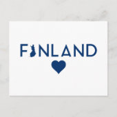 Finland Briefkaart (Voorkant)