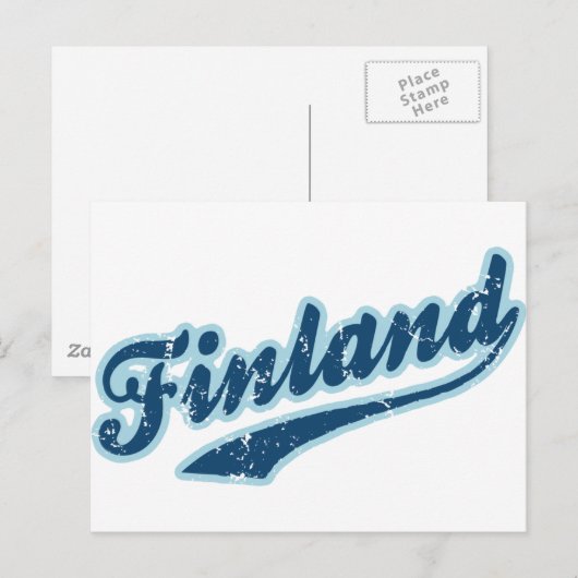Finland Briefkaart (Voorkant / Achterkant)