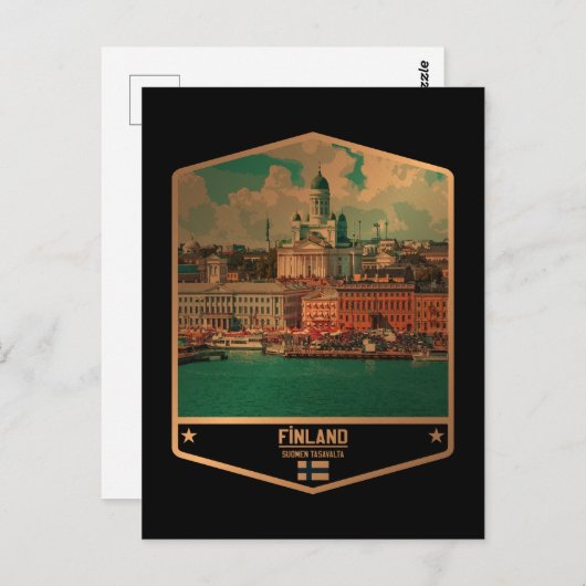 Finland Briefkaart (Voorkant / Achterkant)