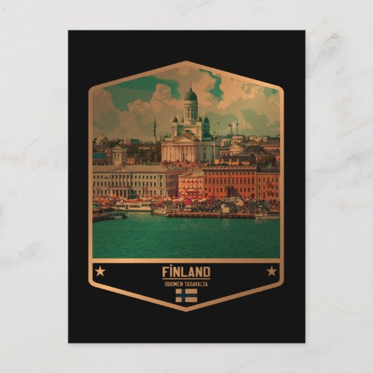 Finland Briefkaart (Voorkant)