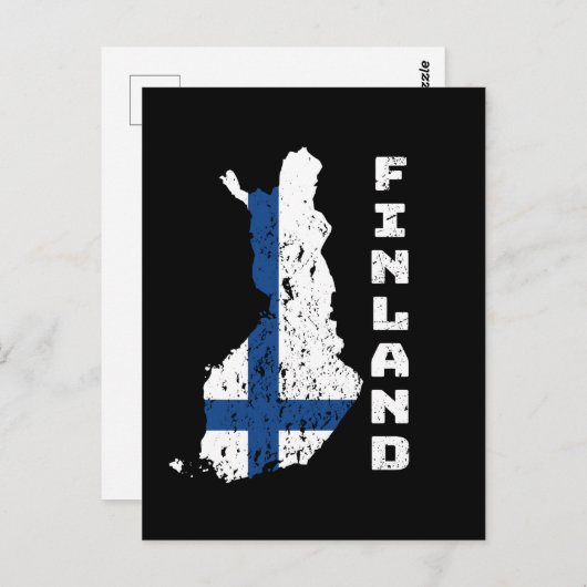 Finland Briefkaart (Voorkant / Achterkant)