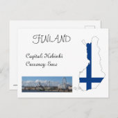 Finland Briefkaart (Voorkant / Achterkant)