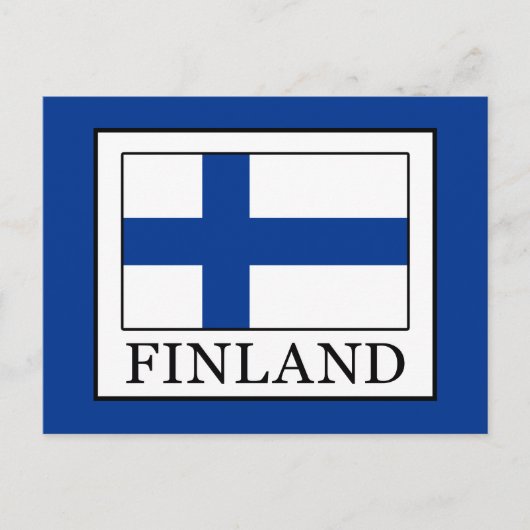 Finland Briefkaart (Voorkant)