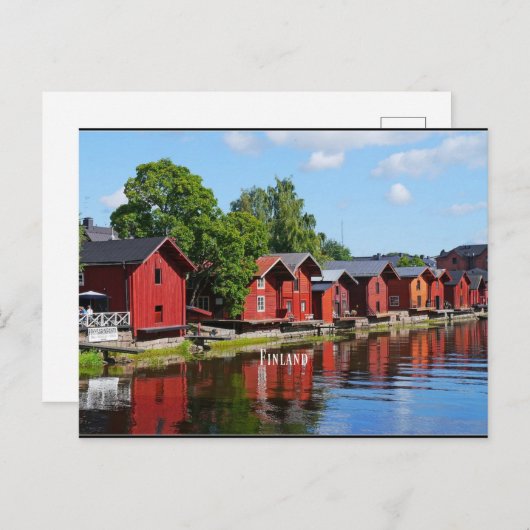 Finland Briefkaart (Voorkant / Achterkant)