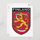Finland Briefkaart (Voorkant / Achterkant)