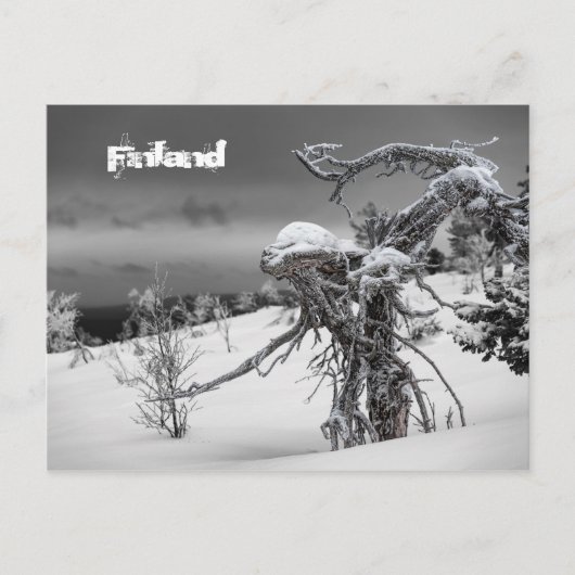 Finland briefkaart toerisme (Voorkant)