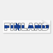 Finland Bumpersticker (Voorkant)