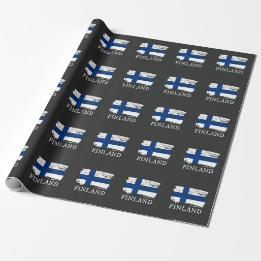 Finland Cadeaupapier (Uitgerold)