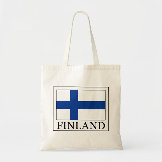 Finland canvas tas (Voorkant)