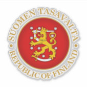 Finland-COA Sticker (Voorkant)