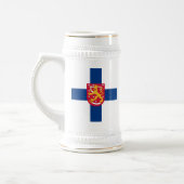 Finland Cross & Arms Stein Bierpul (Links)