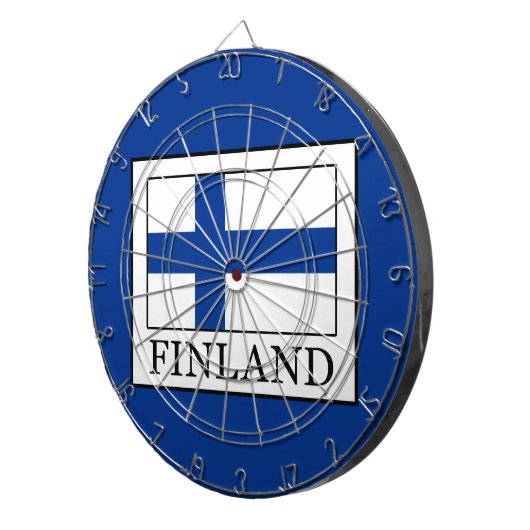 Finland Dartbord (Voorkant Rechts)