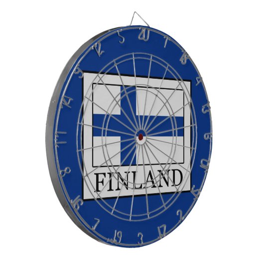 Finland Dartbord (Voorkant Links)