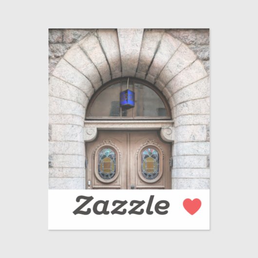 Finland Door Sticker (Vel)