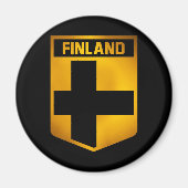 Finland Emblem Magneet (Voorkant)