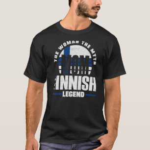 Finland Finland: Vlag moeder T-shirt