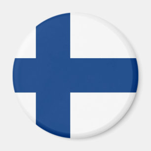 Finland   Finse vlag op Magnet