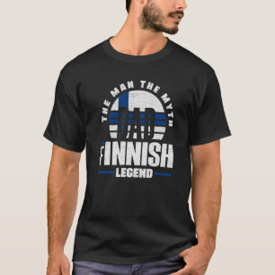 Finland Finse vlag T-shirt