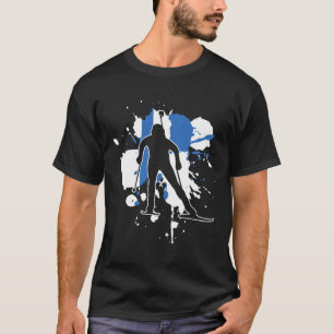 Finland Flag Biathlonist - Finse Biathlon T-shirt