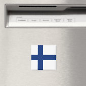 Finland Flag Magnet (Insitu (Vaatwasser))
