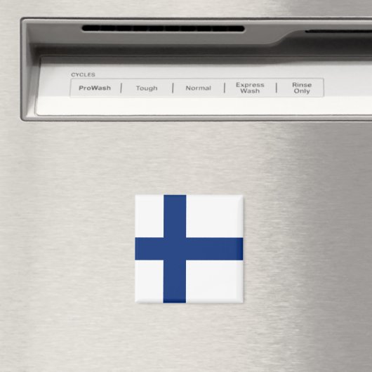 Finland Flag Magnet (Insitu (Vaatwasser))
