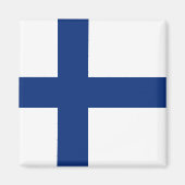 Finland Flag Magnet (Voorkant)