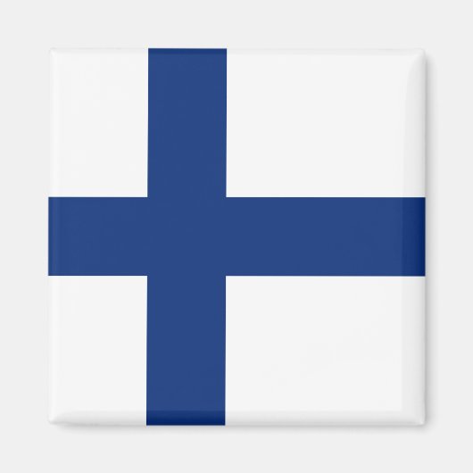Finland Flag Magnet (Voorkant)