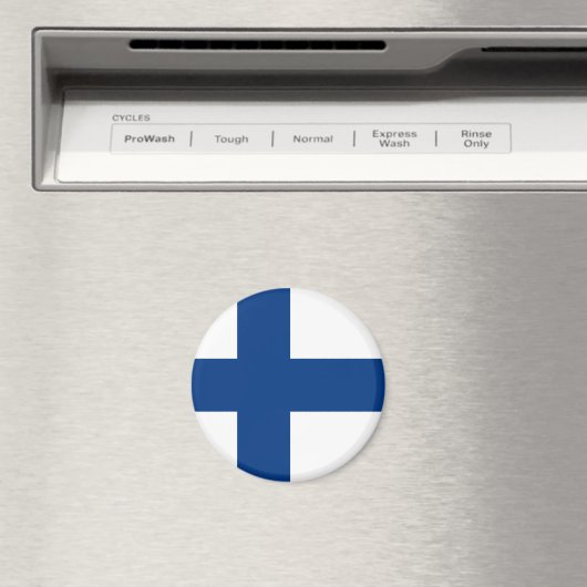 Finland Flag Magnet (Insitu (Vaatwasser))