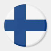 Finland Flag Magnet (Voorkant)