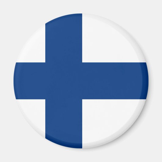 Finland Flag Magnet (Voorkant)