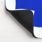 Finland Flag Mousepad Muismat (Hoek)