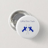 Finland Flag Twin Button (Voorkant /achterkant)