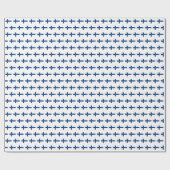 Finland flag Wrapping Paper Cadeaupapier (Vlak)