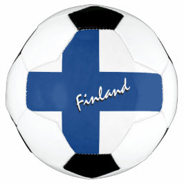 Finland Football en Finse vlag/sport Voetbal